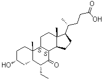 3α-hydroxy-6-ethyl-7-keto-5β-cholan-24-oic acid