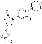 (R)-[3-(3-Fluoro-4-morpholinophenyl)-2-oxo-5-oxazolidinyl]methyl methanesulfonate