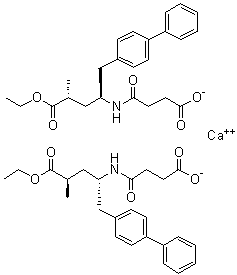 alphaR,gammaS)-gamma-[(3-Carboxy-1-oxopropyl)amino]-alpha-methyl-[1,1-biphenyl]-4-pentanoic acid 4-ethyl ester calcium salt (2:1)