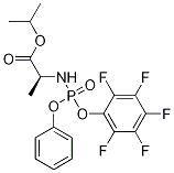 N-[(S)-(2,3,4,5,6-pentafluorophenoxy)phenoxyphosphinyl]-L-alanine 1-Methylethyl ester