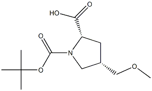 (2S,4S)-1-(tert-butoxycarbonyl)-4-(MethoxyMethyl)pyrrolidine-2-carboxylic acid