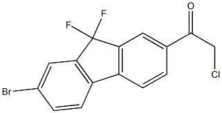 1-(7-broMo-9,9-difluoro-9H-fluoren-2-yl)-2-chloro-Ethanone