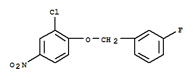 3-Chloro-4-(3-fluorobenzyloxy)nitrobenzene