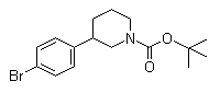 3-(4-Bromophenyl)piperidine-1-carboxylic acid tert-butyl ester