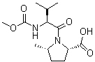 (2S,5S)-1-((methoxycarbonyl)-L-valyl)-5-methylpyrrolidine-2-carboxylic acid