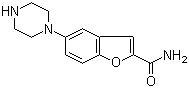 5-(1-Piperazinyl)benzofuran-2-carboxamide