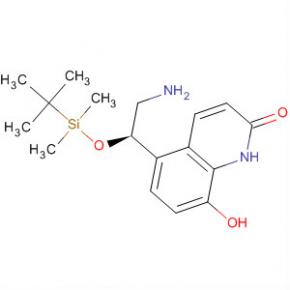 2(1H)-Quinolinone,5-[(1R)-2-amino-1-[[(1,1-dimethylethyl)dimethylsilyl]oxy]ethyl]-8-hydroxy