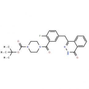 tert-butyl 4-(2-fluoro-5-((4-oxo-3,4-dihydrophthalazin-1-yl)methyl)benzoyl)piperazine-1-carboxylate