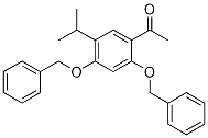 Ethanone, 1-[5-(1-Methylethyl)-2,4-bis(phenylMethoxy)phenyl]