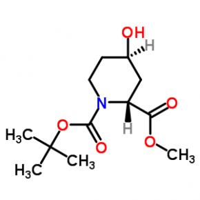 O1-tert-butyl O2-methyl (2R,4R)-4-hydroxypiperidine-1,2-dicarboxylate