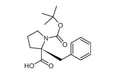 1,2-Pyrrolidinedicarboxylicacid, 2-(phenylmethyl)-, 1-(1,1-dimethylethyl) ester, (2R)
