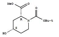 1,2-Piperidinedicarboxylicacid, 4-hydroxy-, 1-(1,1-dimethylethyl) 2-methyl ester, (2R,4S)
