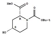 1,2-Piperidinedicarboxylicacid, 4-hydroxy-, 1-(1,1-dimethylethyl) 2-methyl ester, (2R,4S)
