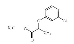 Propanoic acid,2-(3-chlorophenoxy)-, sodium salt (1:1)