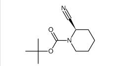 1-Piperidinecarboxylicacid, 2-cyano-, 1,1-dimethylethyl ester, (2R)