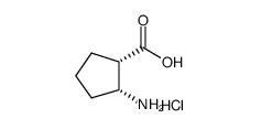 Cyclopentanecarboxylicacid, 2-amino-, hydrochloride (1:1), (1S,2R)