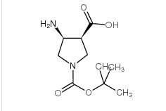 1,3-Pyrrolidinedicarboxylicacid, 4-amino-, 1-(1,1-dimethylethyl) ester, (3R,4R)