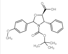 (4S,5R)-3-tert-butoxycarbony-2-(4-anisyl)-4-phenyl-5-oxazolidinecarboxylic acid