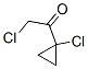 Ethanone, 2-chloro-1-(1-chlorocyclopropyl)