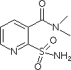 3-Pyridinecarboxamide,2-(aminosulfonyl)-N,N-dimethyl