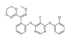 Methanone,[2-[[6-(2-chlorophenoxy)-5-fluoro-4-pyrimidinyl]oxy]phenyl](5,6-dihydro-1,4,2-dioxazin-3-yl)-,O-methyloxime