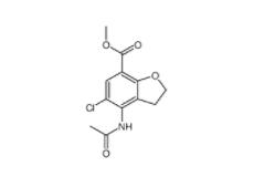 Methyl 4-acetamido-5-chloro-2,3-dihydrobenzofuran-7-carboxylate  143878-29-9