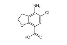 4-Amino-5-chloro-2,3-dihydrobenzofuran-7-carboxylic acid  123654-26-2