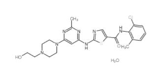 N-(2-chloro-6-methylphenyl)-2-[[6-[4-(2-hydroxyethyl)piperazin-1-yl]-2-methylpyrimidin-4-yl]amino]-1,3-thiazole-5-carboxamide,hydrate  863127-77-9