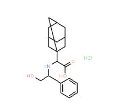 (S)-2-(Adamantan-1-yl)-2-(((R)-2-hydroxy-1-phenylethyl)amino)acetic acid hydrochloride  361441-96-5