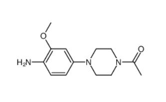 2-methoxy-4-(4-acetylpiperazinyl)aniline  1021426-42-5
