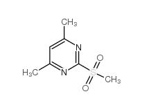 4,6-Dimethyl-2-methylsulfonylpyrimidine  35144-22-0