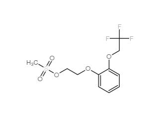 2-(2-(2,2,2-Trifluoroethoxy)phenoxy)ethyl methanesulfonate  160969-03-9