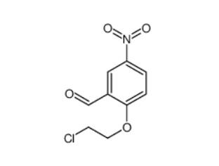 2-(2-Chloroethoxy)-5-nitrobenzaldehyde  110837-53-1