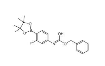 4-(Cbz-Amino)-2-fluorophenylboronic acid, pinacol ester  1218791-13-9