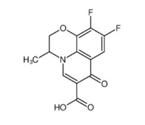 9,10-Difluoro-2,3-dihydro-3-methyl-7-oxo-7H-pyrido[1,2,3-de]-1,4-benzoxazine-6-carboxylic acid  82419-35-0