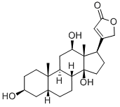 (3B,5B,12B)-3,12,14-Trihydroxy-Card-20(22)-Enolide  1672-46-4